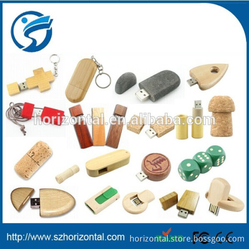 promotion gifts with your LOGO engraving logo wood usb flash drive